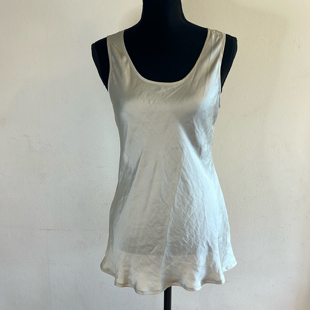 Liviana Conti Light Gray Tank Top